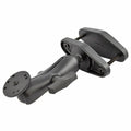 RAM Mounts 4" (102 mm) Square Post Clamp Mount with Round AMPS Plate, C-Size (RAM-101U-247-4)