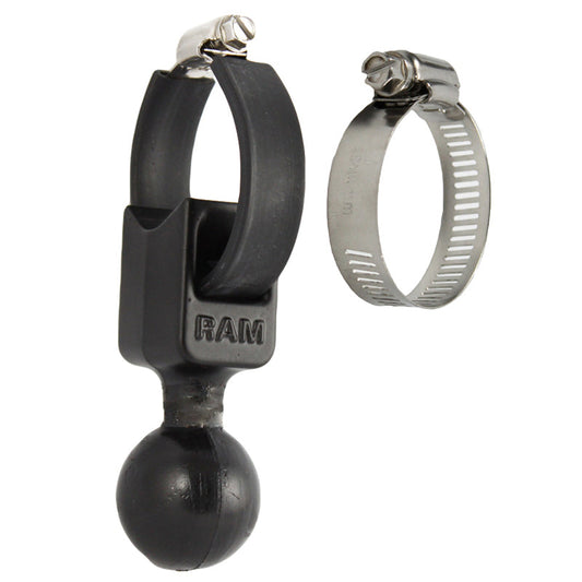 RAM Mounts C-size strap hose clamp ball base RAM-108BU – product photo