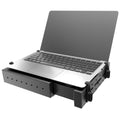 RAM Mounts Tough-Tray Spring-Loaded Laptop Holder with Flat Retaining Arms (RAM-234-3FL)
