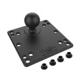 RAM Mounts 100 × 100 mm & 75 × 75 mm VESA Plate with Ball, C-Size (RAM-246U)