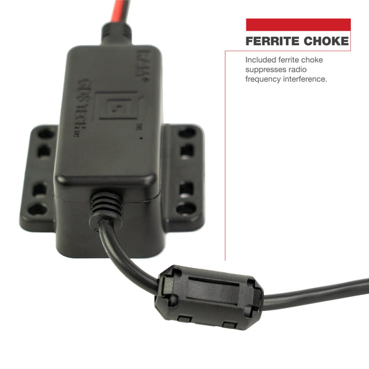 RAM Mounts GDS hardwire charger 10–30 V with male USB-C Power Delivery 25 W – alternative view