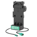 RAM Mounts GDS Uni-Conn Spring-Loaded Tablet Dock + USB-A (RAM-GDS-DOCK-V12-U1CPDU)