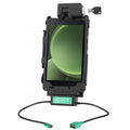 RAM Mounts Locking GDS Tough-Dock + Single USB-A for Samsung Tab Active5 & 3 (RAM-GDS-DOCKL-SAM62CDU)