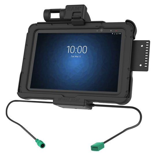 RAM Mounts GDS power + data dock with USB-A for Zebra ET5x 10.1" rugged tablets – product photo