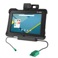 RAM Mounts GDS Power + Dual USB Dock for Zebra XSLATE L10 (RAM-HOL-ZE15PD2U)