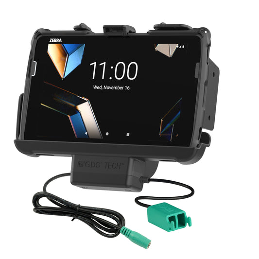 RAM Mounts Tough-Dock power + dual USB for Zebra ET40, ET45 and ET401 8-inch tablets with Rugged Frame – product photo