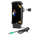 RAM Mounts Key-Locking Form-Fit Powered Dock (USB-A) for Zebra TC22 & TC27 with Boot (RAM-HOL-ZE24PLU)
