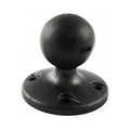 RAM Mounts Composite Round AMPS Plate with Ball, C-Size (RAP-202U)
