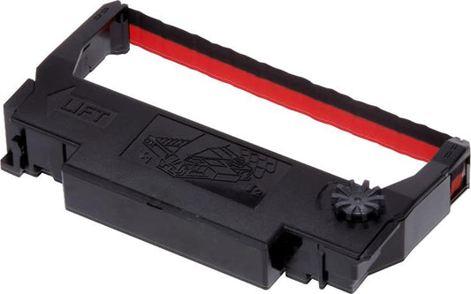 Epson ERC-38 black/red ink ribbon cartridge C43S015376 for TM-U200 dot-matrix printers