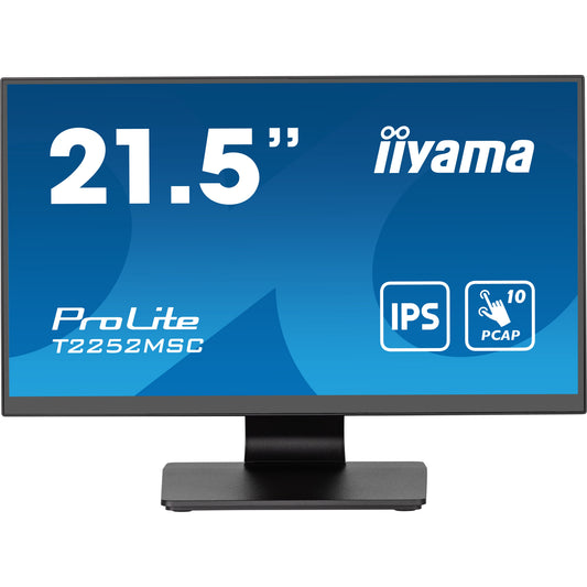 iiyama ProLite T2252MSC-B2 22-inch touch monitor – alternate view