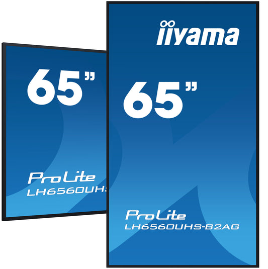 iiyama ProLite LH6560UHS-B2AG 65" digital signage display