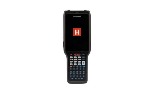 Honeywell CK62 rugged Android mobile computer, 47-key alphanumeric keypad, 2D imager, 5G + Wi-Fi (CK62-X10-5ES1ACG) – front view, start screen