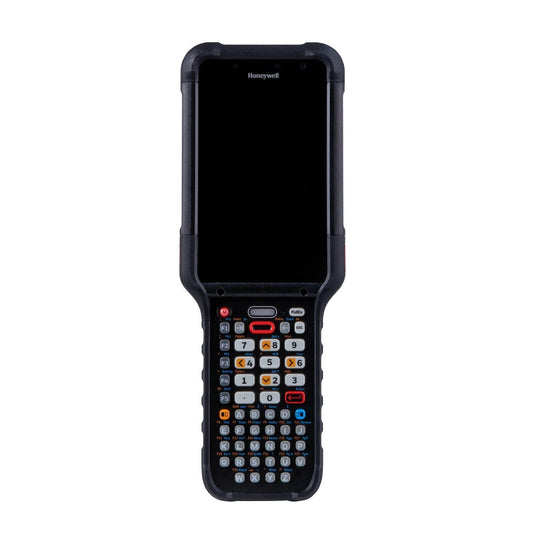 Honeywell CK67 ultra-rugged Android mobile computer, 51-key alphanumeric keypad, FlexRange extended range 2D imager, Wi-Fi only (CK67-X0N-5ES1A0G) – front view