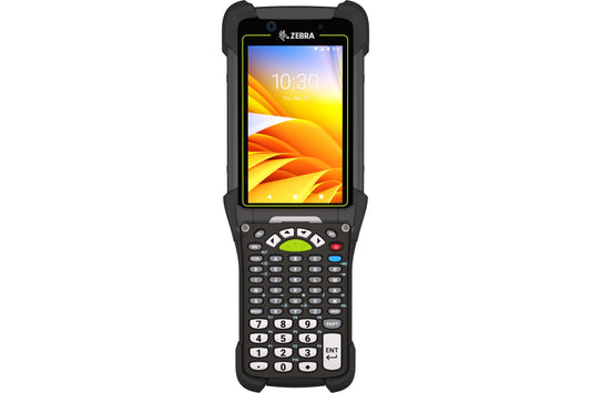 Zebra MC9450 rugged 5G keypad mobile computer, pistol grip, 53-key standard alphanumeric keypad (MC945B-3G1R6DSS-A6) – front view
