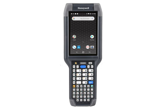 Honeywell CK65 rugged Android mobile computer, 51-key alphanumeric keypad, EX20 2D imager, Wi-Fi only, cold storage version (-30 °C) (CK65-L0N-BMN212E) – front view