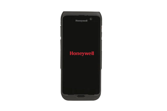 Honeywell CT47 5.5-inch all-touch Android mobile computer, black, extended-range 2D imager, 5G + Wi-Fi, 6 GB / 128 GB (CT47-X1N-3ED1E0G) – front view