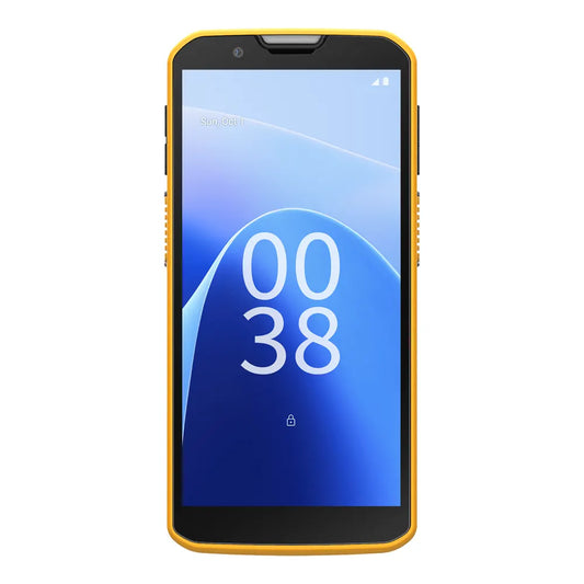 CipherLab RS38 5G Android touch mobile computer, Wi-Fi + 5G/LTE, 2D imager (long range, SE5500) (AS3858AF4NSG1) – front view