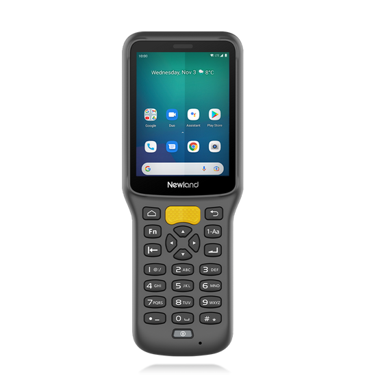 Newland MT37 Baiji Android mobile computer, 24-key keypad, 2D imager (NLS-MT3752-W4) – front view