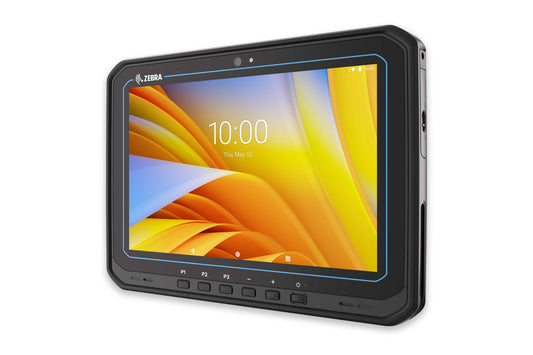 Zebra ET60 rugged tablet, Android (GMS), Wi-Fi only (ET60AW-0HQAGN00A0-A6) – angled view