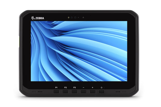 Zebra ET60 rugged tablet, Windows 11 Pro, Wi-Fi only (ET60WW-0S8EPEJ0A0-00) – front view