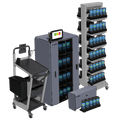 Zebra Guardien Cabinets (CS-CAB-3-FLTPK-B-EMEA)