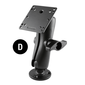 RAM Mounts Kits (size: D) (RAM-D-2461U-C-247-4)