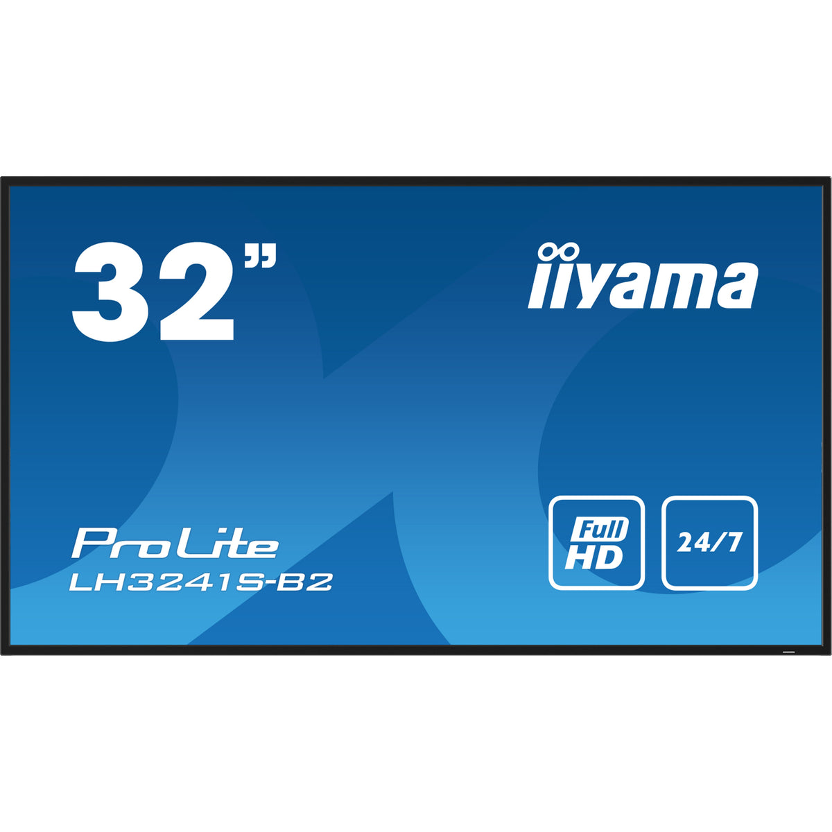 iiyama ProLite LH3241S-B2 32" FHD Digital Signage Display – official product photo 2 (LH3241S-B2)