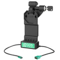 RAM Mounts GDS Uni-Conn Right Key-Locking Power + USB-A Dock for IntelliSkin (RAM-GDS-DOCKLR-U1CDU)