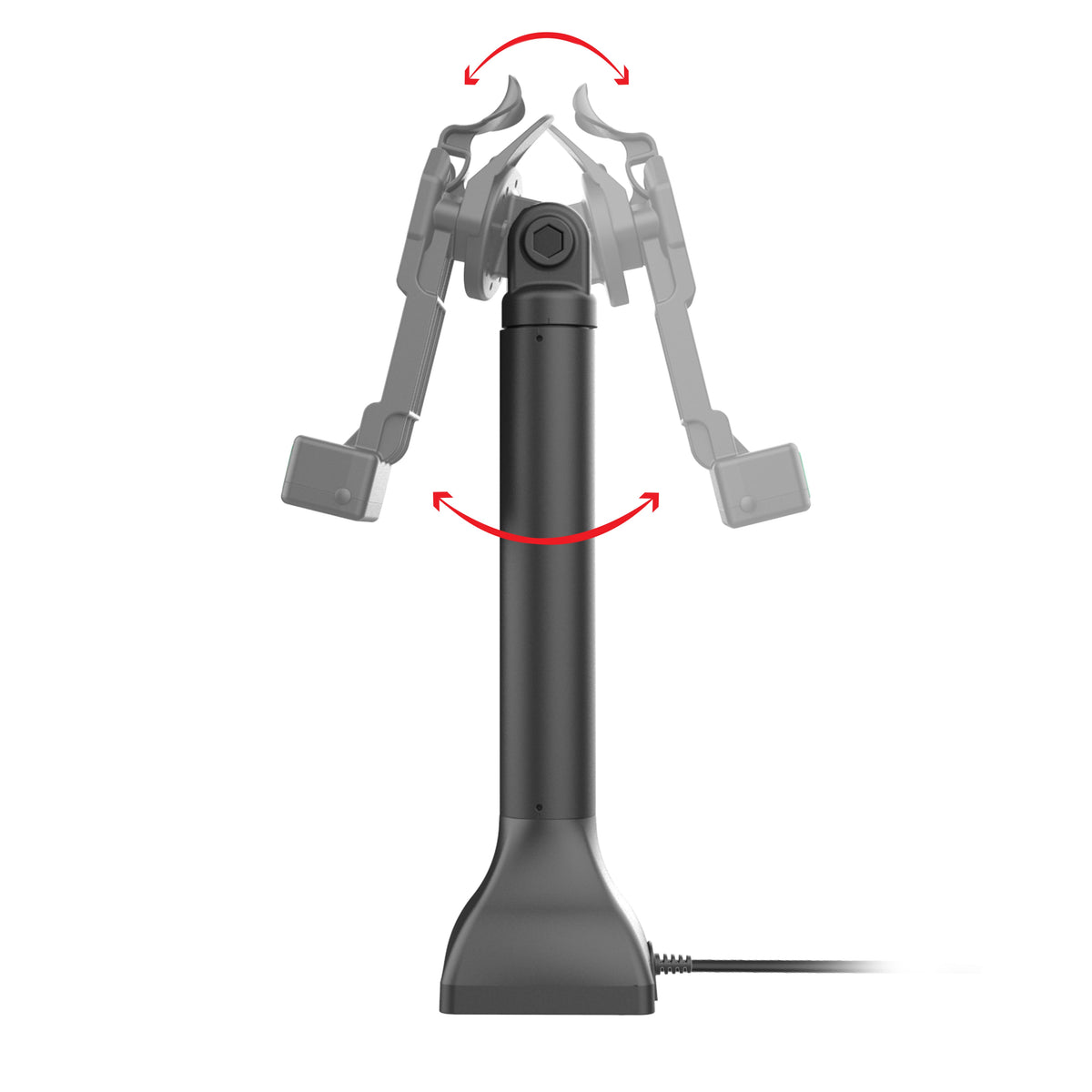 RAM Mounts GDS 14-inch pedestal dock with PoE for IntelliSkin tablets with Uni-Conn adapter – additional view