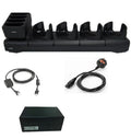 Zebra charging cradle, 4-slot + battery charger, UK kit, TC7X (CRD-TC7X-5C4B-UK1)