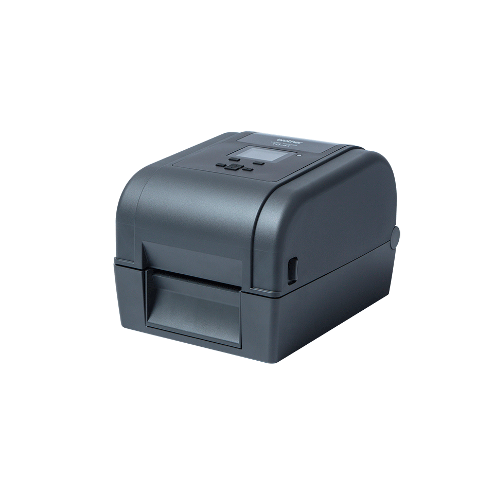 Brother TD-4750TNWB thermal transfer desktop label printer – right side view