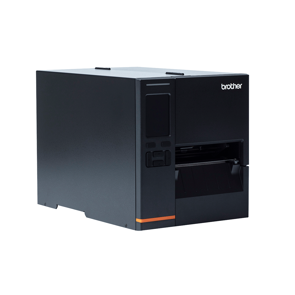 Brother TJ-4021TN industrial label printer – left side view