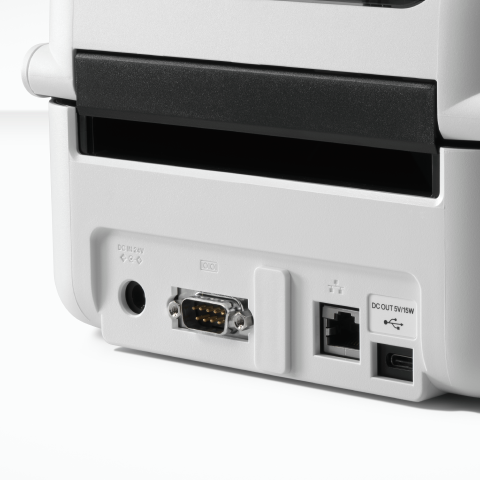 Brother TD-4425DN direct thermal desktop label printer – additional view 2
