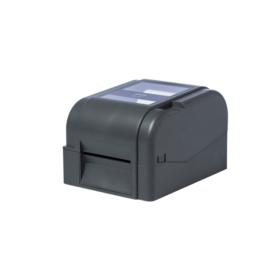 Brother TD-4420TN thermal transfer desktop label printer – left side view