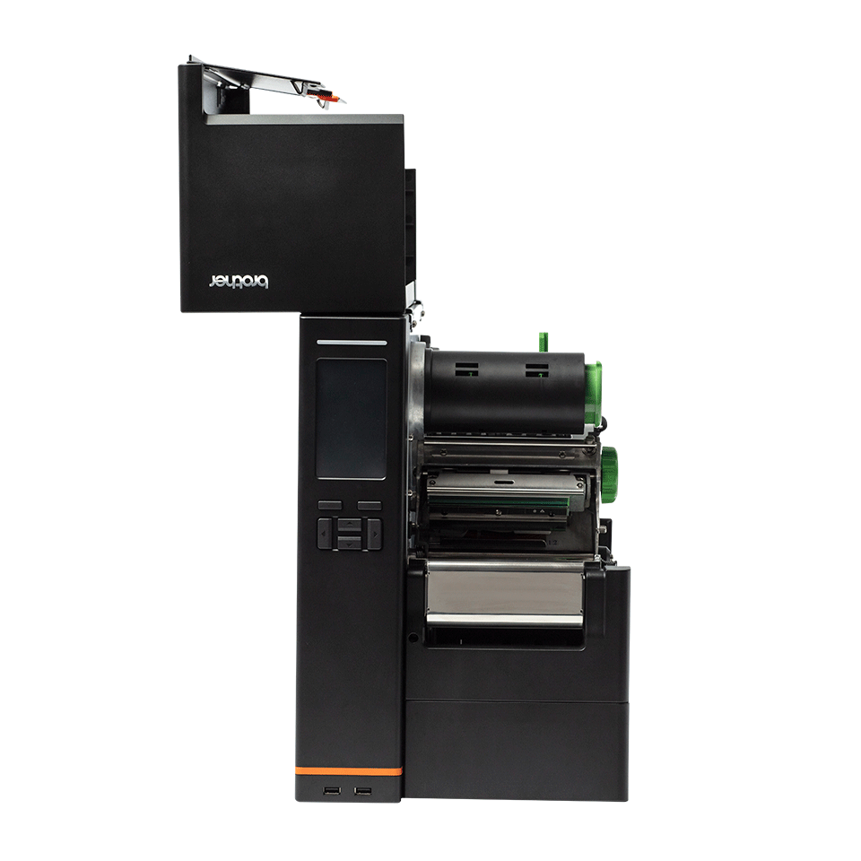 Brother TJ-4522TN industrial label printer – right side view