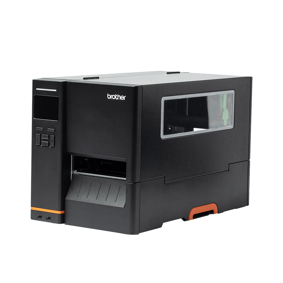 Brother TJ-4520TN industrial label printer – left side view