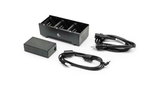 Zebra battery charger, 3-slot, UK, ZQ500/ZQ600/QLn – SAC-MPP-3BCHGUK1-01