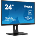 iiyama ProLite XUB2492QSU-B1 24" Monitor, IPS, WQHD 100 Hz, Height-Adjustable (XUB2492QSU-B1)