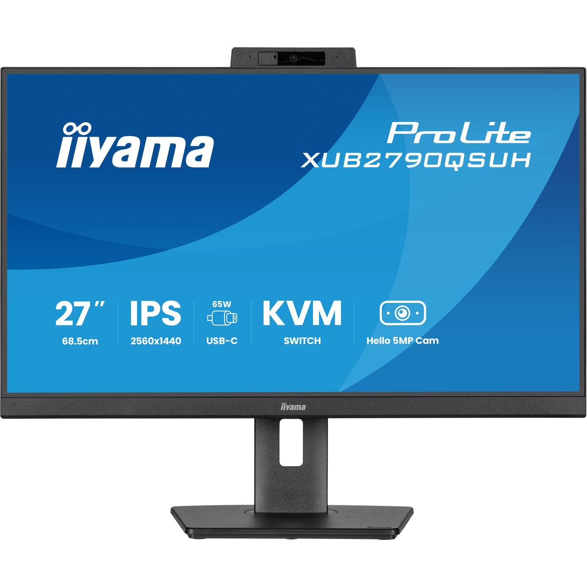 iiyama ProLite XUB2790QSUH-B2 27-inch monitor – alternate view
