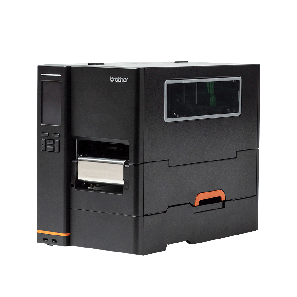 Brother TJ-4522TN industrial label printer – left side view