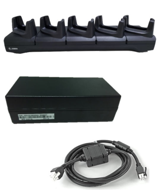 Zebra CRD-EC5X-SE5ET-01 5-slot Ethernet charging cradle for EC50 EC55
