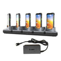 Zebra charging station, 5 slots (CRD-TC5AB-5SC5DF-1)