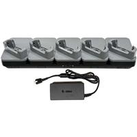 Zebra charging-/communication station, 5 slots, ethernet (CRD-TC7A-5SE5D-1)