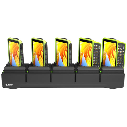 Zebra CRD-WT64-5S5BE-01 5-slot Ethernet charging cradle for WT6400 wearable computer