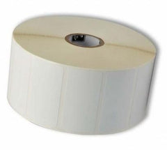 Labels, Zebra, Synthetic, Z-Ultimate 3000T White, W: 50 mm, H: 40 mm, D: 127 mm, C: 25.4 mm (3009593-T)