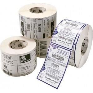 Labels, Zebra, Synthetic, Z-Ultimate 3000T White, W: 25 mm, H: 20 mm, D: 127 mm, C: 25.4 mm (3009284)