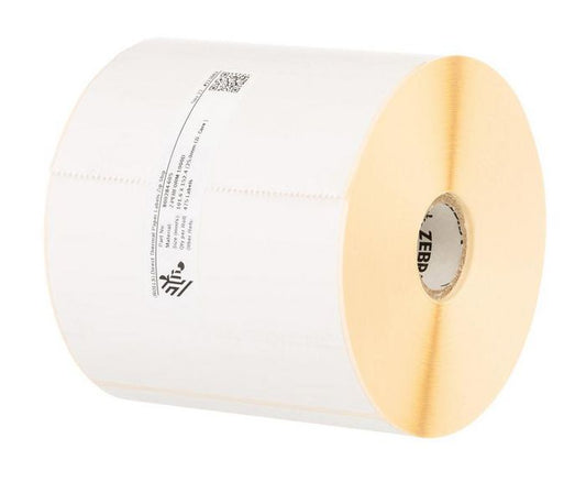 Labels, Zebra, Thermal Paper, Z-Perform 1000D, W: 101.6 mm, H: 101.6 mm, D: 200 mm, C: 76 mm (880746-101)