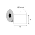 60x40 / 1000 pcs, 40 g,
