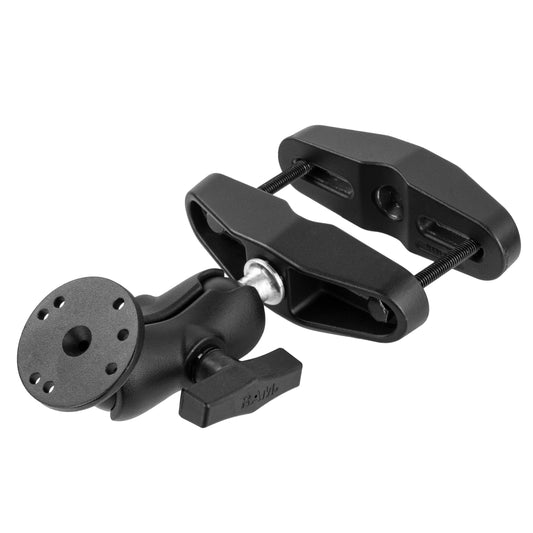 RAM Mounts universal square post clamp mount with round plate and short C-size arm – product photo