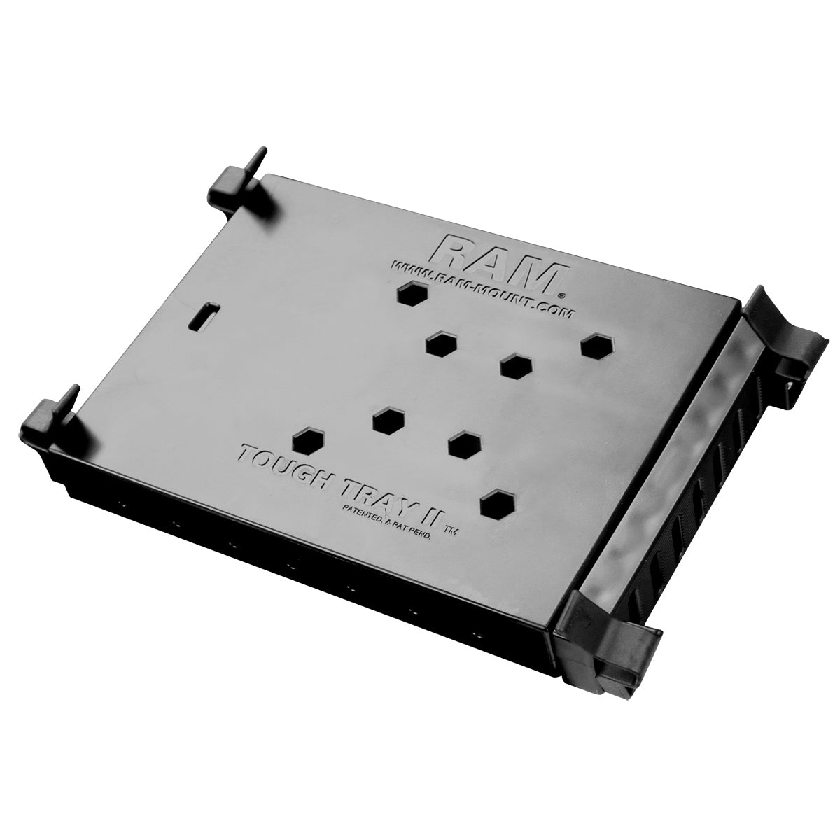 RAM Mounts Tough-Tray II spring-loaded netbook and tablet holder – further view